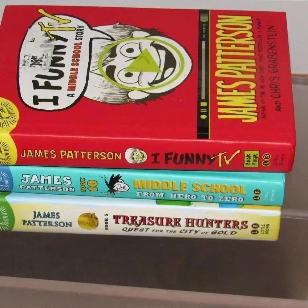 James Patterson Set 3 Books~Middle School +more!